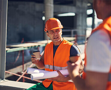 Modular construction site